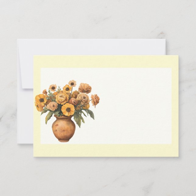 Carte De Correspondance Clipart Printemps Italien (Devant)