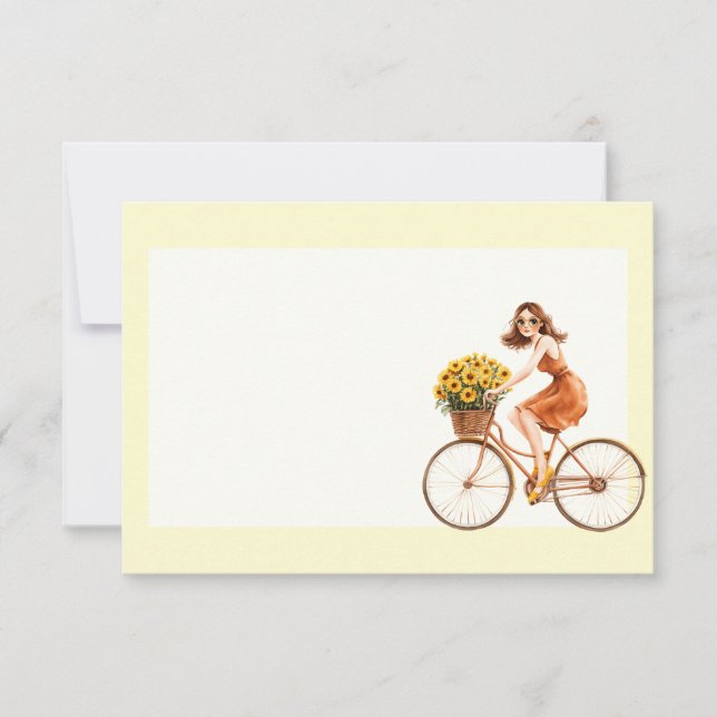 Carte De Correspondance Clipart Printemps Italien (Devant)