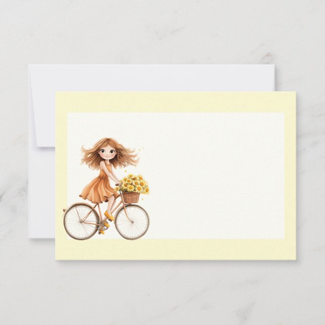 Carte De Correspondance Clipart Printemps Italien (Devant)