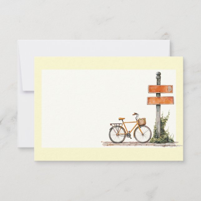 Carte De Correspondance Clipart Printemps Italien (Devant)