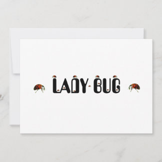 Carte De Correspondance Coccinelle 