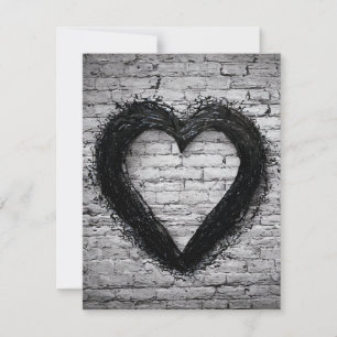 Carte De Correspondance Coeur gauche, no 02