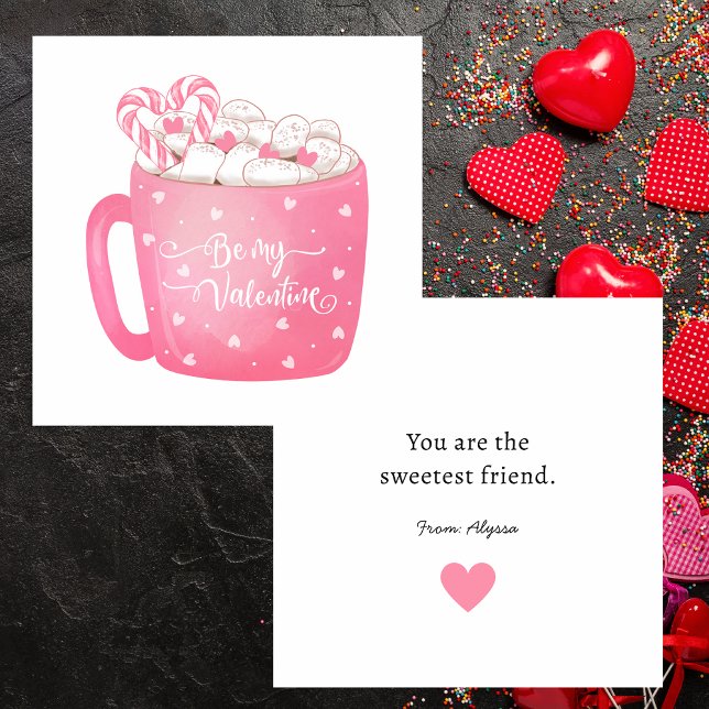 Carte De Correspondance Coeurs mignons Saint Valentin (Créateur téléchargé)