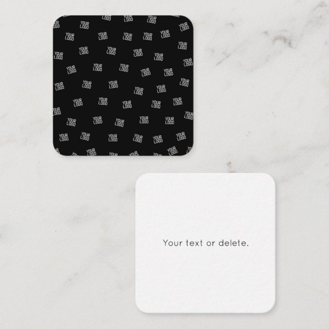 Carte De Correspondance Conception aléatoire, logo ou image d'entreprise (Devant / Derrière)