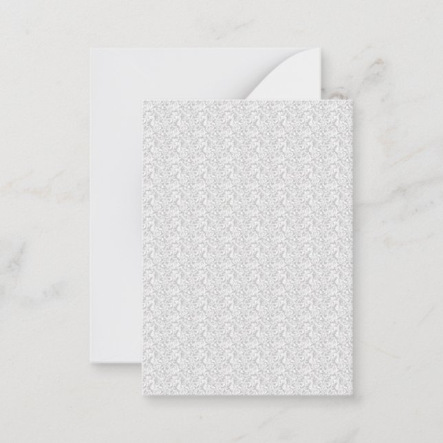 Carte De Correspondance conception de maillage Trente et un (Devant)