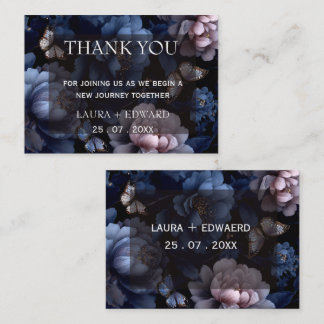 Carte De Correspondance conception de mariage floral bordeaux mettant en v