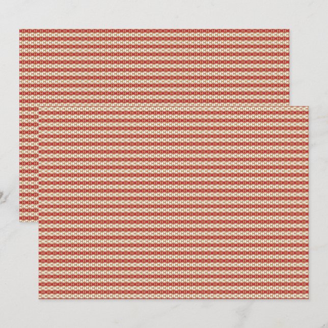 Carte De Correspondance Conception Géométrique pour l'Année Scolaire Prépa (Devant / Derrière)