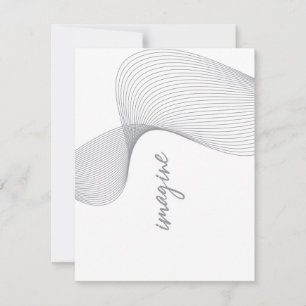 Carte De Correspondance Conception graphique moderne, simple et élégante d