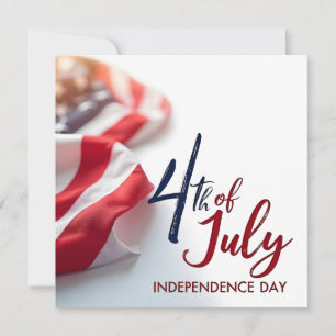 Carte De Correspondance Conception patriotique du Jour de l'Indépendance d