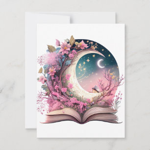 Carte De Correspondance Conception pour amateur de livres de fantasy