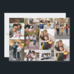 Carte De Correspondance Concevez votre propre collage de 10 photos<br><div class="desc">Personnalisez votre propre photographie personnelle. Vous pouvez créer ce produit personnalisé pour des occasions spéciales comme les mariages, les anniversaires, Noël, les fêtes, les commémorations, la remise des diplômes, les anniversaires de mariage et plus encore. Il peut également être offert en cadeau à votre meilleur ami, ami proche, famille et...</div>