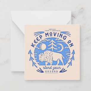 Carte De Correspondance Conseil d'un Buffalo