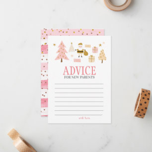 Carte De Correspondance Conseils de fête pour les nouveaux parents de Sant