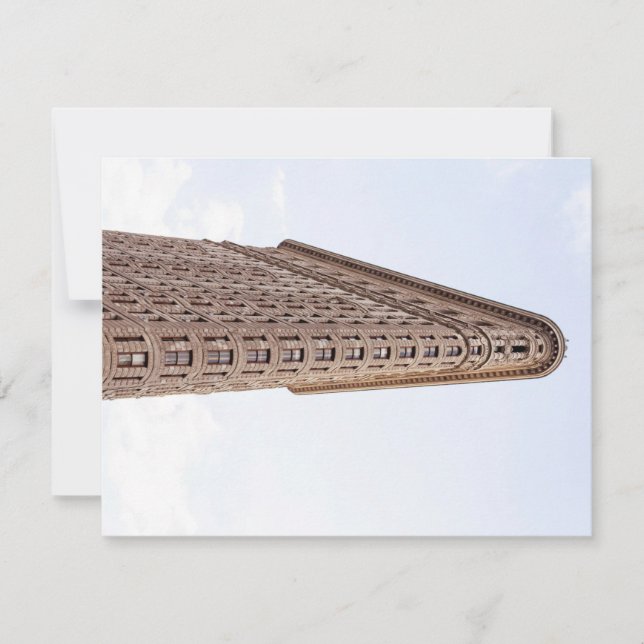 Carte De Correspondance Construction de Flatiron (Devant)