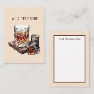 Carte De Correspondance Cool Bourbon ajouter un message