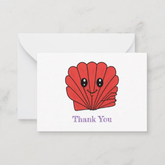 Carte De Correspondance Coquillage