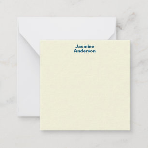 Carte De Correspondance Couleur Beige minimaliste moderne professionnelle