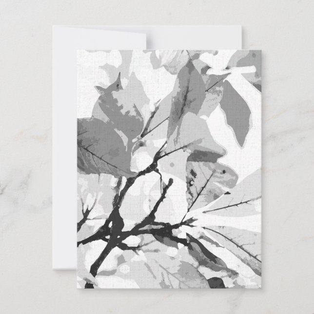 Carte De Correspondance Couleurs d'automne, feuille 2 (Devant)