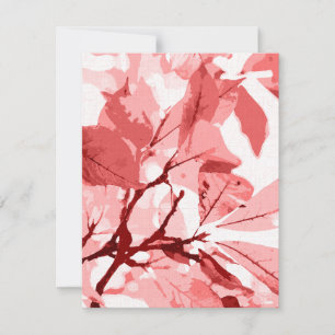 Carte De Correspondance Couleurs d'automne, feuille 3