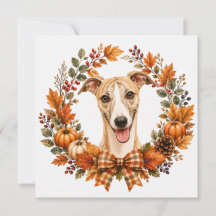 Couronne d'automne Whippet