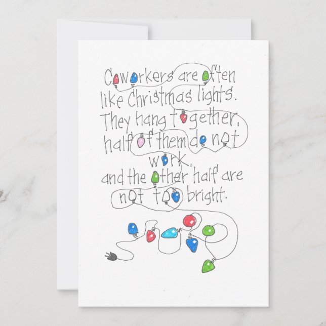 CARTE DE CORRESPONDANCE COWORKERS (Devant)