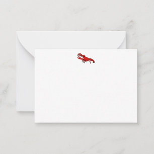 Carte De Correspondance Crawfish