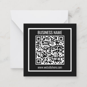 Carte De Correspondance Créer un code QR moderne instantanément