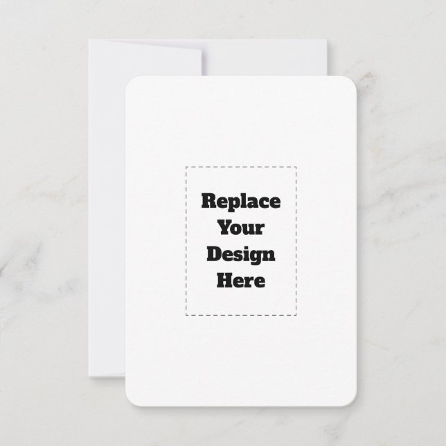 Carte De Correspondance Créez votre propre blanc  (Devant)