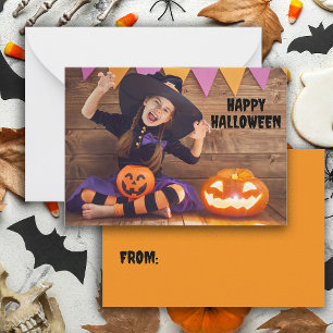 Carte De Correspondance Créez votre propre classe Halloween