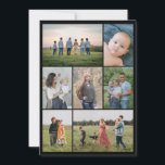 Carte De Correspondance Créez votre propre collage de 7 photos<br><div class="desc">Créez votre propre collage de 7 photos pour Noël, les anniversaires, les mariages, les anniversaires de mariage, les remises de diplômes, la fête des pères, la fête des mères ou toute autre occasion spéciale, avec notre outil de conception facile à utiliser. Ajoutez vos photos préférées d'amis, de famille, de vacances,...</div>