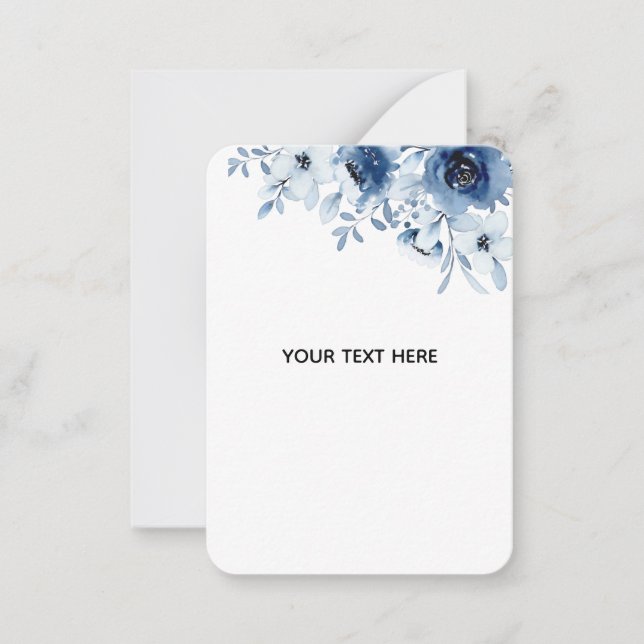 Carte De Correspondance Créez Votre Propre Fleur (Devant)