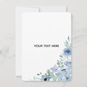 Carte De Correspondance Créez Votre Propre Floral 