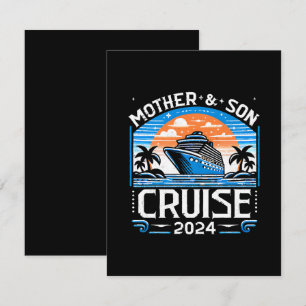 Carte De Correspondance Croisière mère et fille 2024