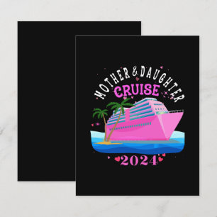 Carte De Correspondance Croisière mère et fille 2024
