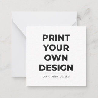Carte De Correspondance Custom Print Your Own | Printing My Own To Order