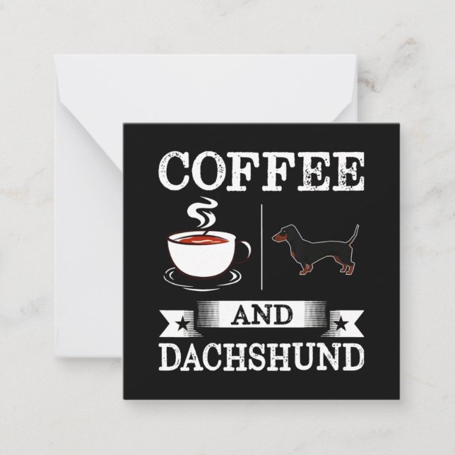 Carte De Correspondance Dachshund mignon chien (Devant)