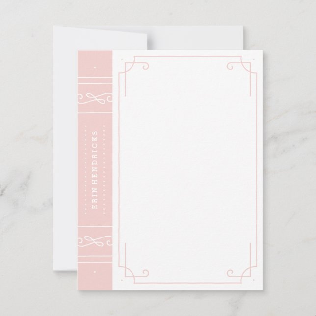 Carte De Correspondance Dans la papeterie imprimée - Bubblegum (Devant)