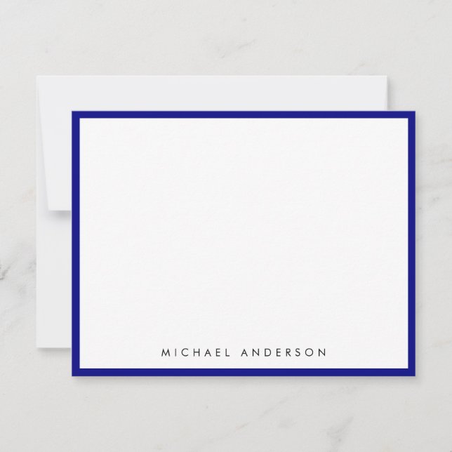 Carte de correspondance de la frontière bleue de l (Devant)