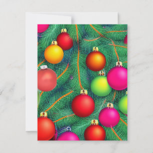 Carte De Correspondance Deck the Halls