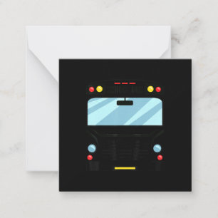 Carte De Correspondance Déguisement Simple d'Halloween pour Enfants Conduc