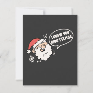 Carte De Correspondance Dentiste dentaire Noël Père Noël