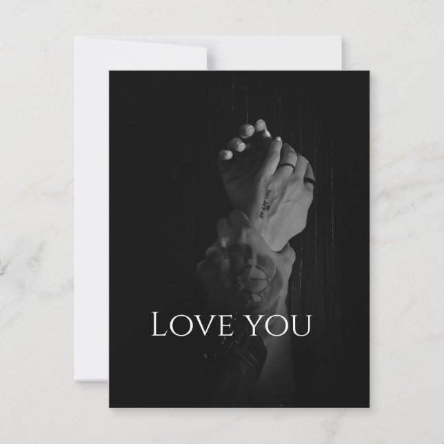 Carte De Correspondance Deux mains de femmes détenues par un homme (Devant)