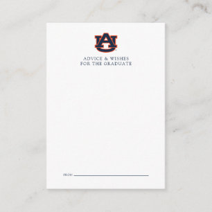 Carte De Correspondance Diplôme de l'Université d'Auburn   Auburn Tigers