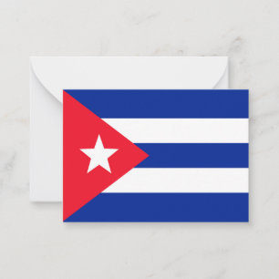 Carte De Correspondance Drapeau Cuba