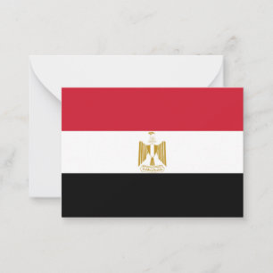 Carte De Correspondance Drapeau de l'Égypte
