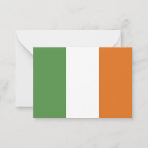 Carte De Correspondance Drapeau irlandais