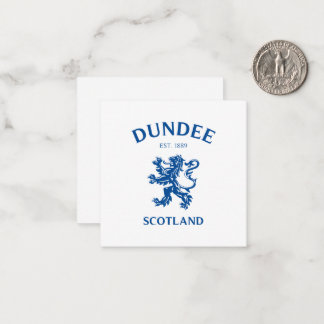 Carte De Correspondance DUNDEE Écosse