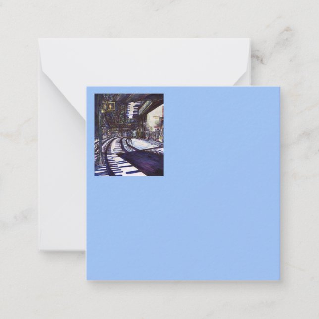 Carte De Correspondance Dusting the Piano (Devant)