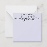 Écrit À La Main Une Note Du Nom De Script Purple