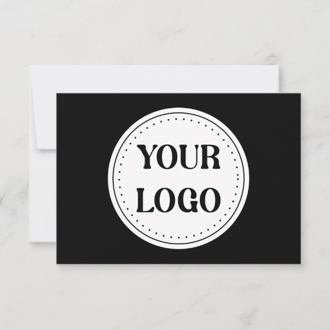 Carte De Correspondance Élégant, contemporain, poli et personnalisable. (Devant)